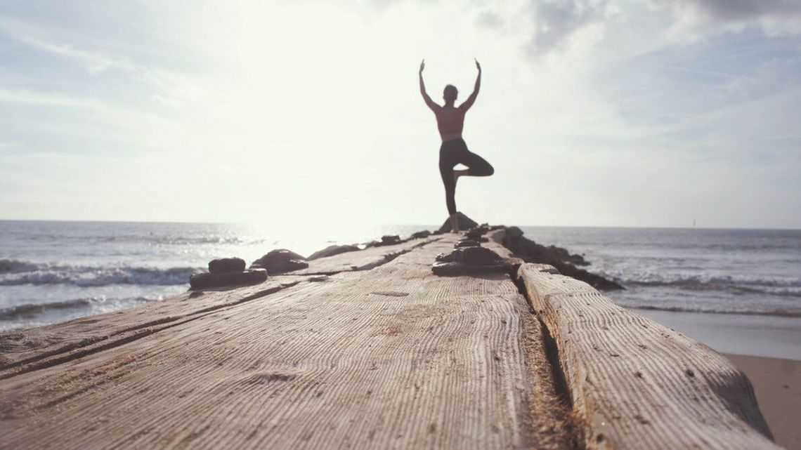 woman doing yoga generation fertility